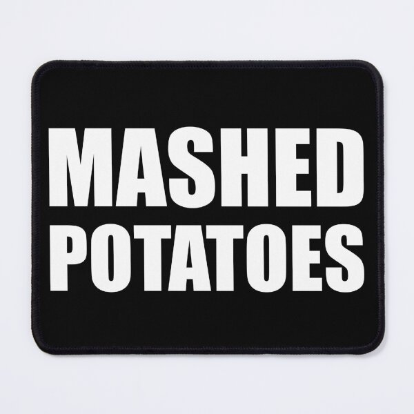 Item preview, MASHED POTATOES Funny Food Design Holiday Thanksgiving Christmas designed and sold by PuddleMart.
