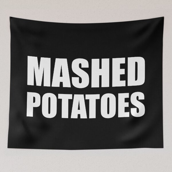Item preview, MASHED POTATOES Funny Food Design Holiday Thanksgiving Christmas designed and sold by PuddleMart.