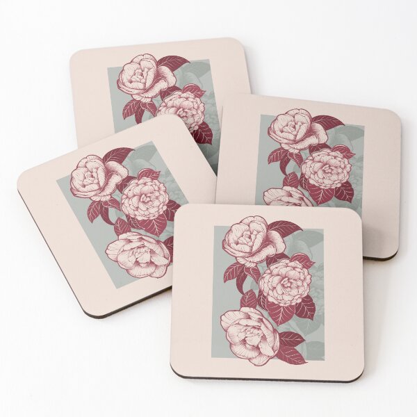 Item preview, Peonies in colors designed and sold by Rômulo Queiroz.