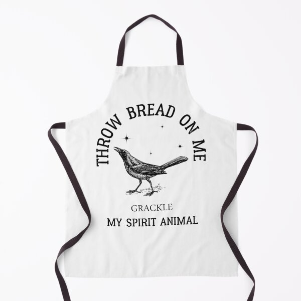Item preview, grackle Throw Bread On Me - AUSTIN Spirit Animal designed and sold by Raiko-art.