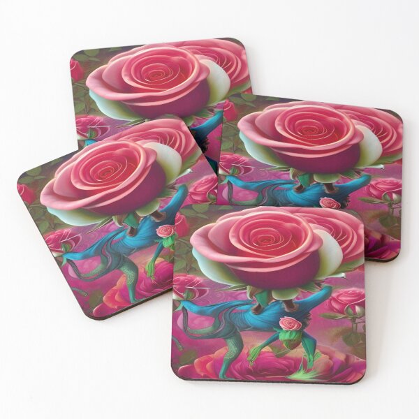 Item preview, Abstraction illustrative rosery Colorful hippie style Splash Flowers Imagination of dream  桜 world art bloomcore designed and sold by ValleyDream.