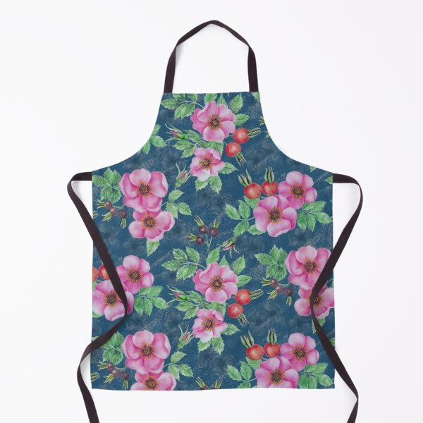 Item preview, Vintage Pattern Work Pink Field Roses With Buds designed and sold by Tina Veenstra.