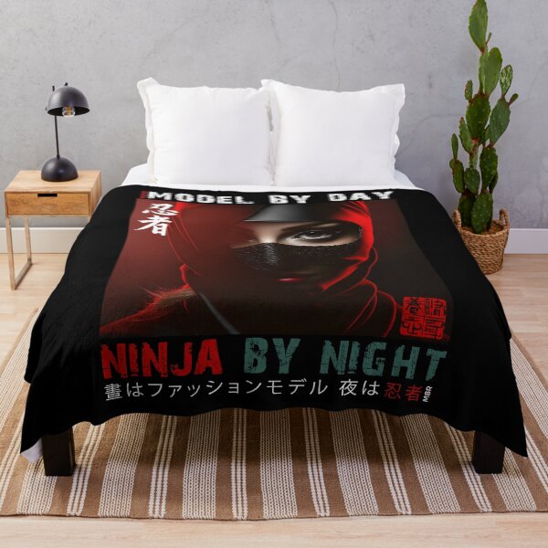 Item preview, Fashion Model By Day Ninja By Night - Masked Female Ninja Model | Fashion Model Ninja Woman Warrior designed and sold by MadeByRobots.