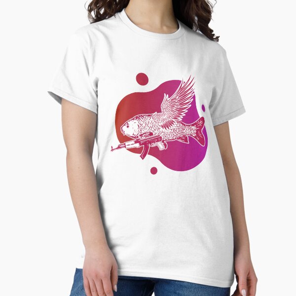 Poisson volant dangereux T-shirt classique