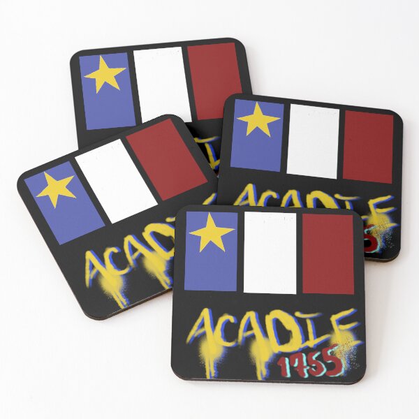Item preview, Acadien Flag with Acadie 1755 Text Beneath - Acadian designed and sold by jolabrese.