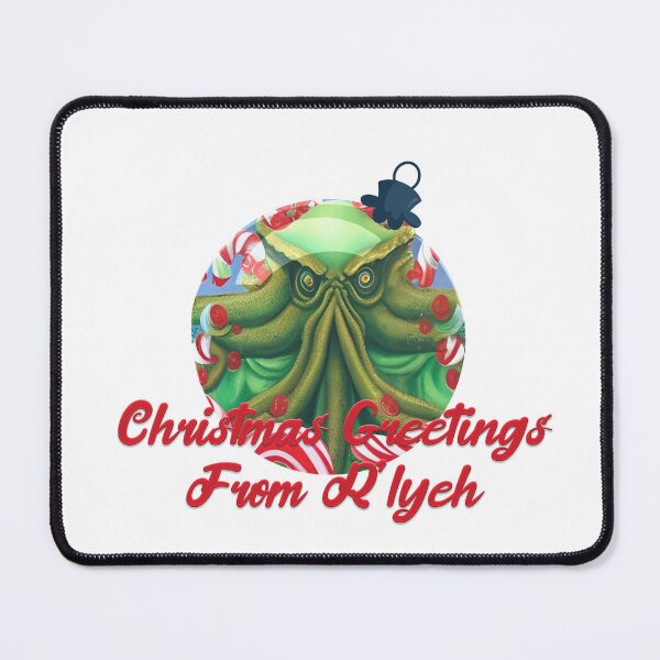 Item preview, Christmas Greetings from Cthulhu in R'lyeh designed and sold by ARubyMoon.