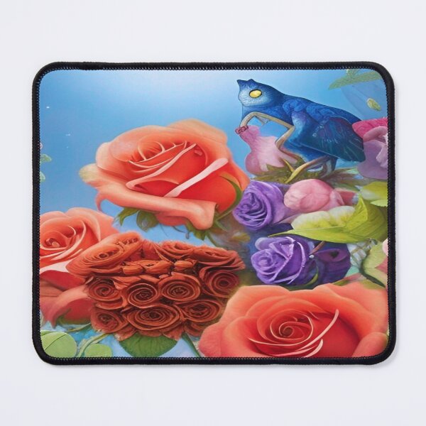 Item preview, Abstraction illustrative rosery Colorful hippie style Splash Flowers Imagination of dream  桜 world art bloomcore designed and sold by ValleyDream.