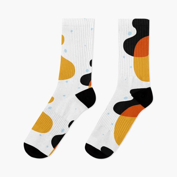 Item preview, black and yellow luquid shapes pattern designed and sold by Marcin Szmandra.