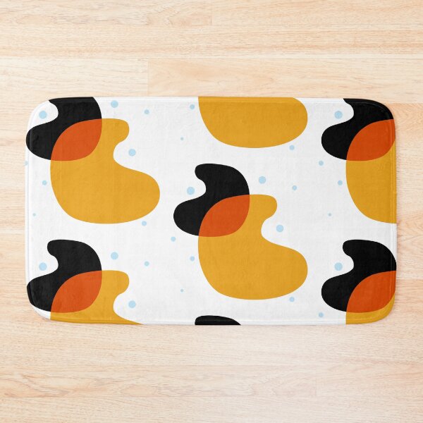 Item preview, black and yellow luquid shapes pattern designed and sold by Marcin Szmandra.