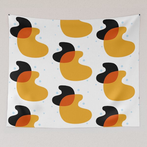 Item preview, black and yellow luquid shapes pattern designed and sold by Marcin Szmandra.