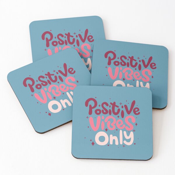 Item preview, Positive Vibes Only - Motivational quotes designed and sold by Happier-Futures.