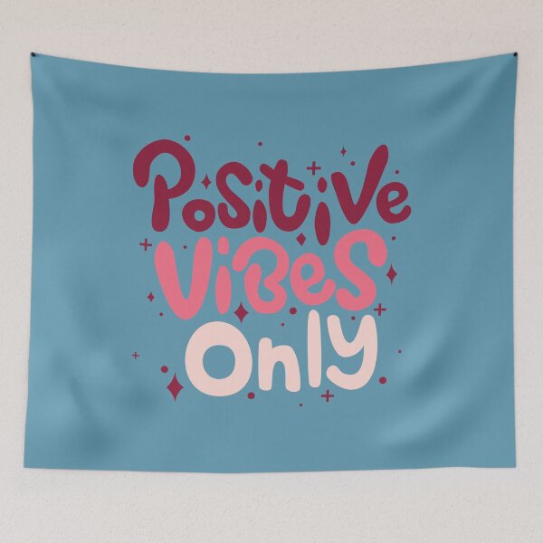 Item preview, Positive Vibes Only - Motivational quotes designed and sold by Happier-Futures.