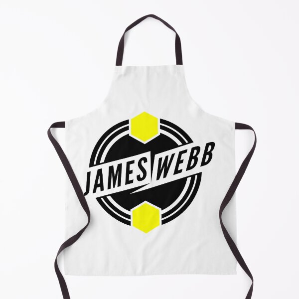 Item preview, James Webb Space Telescope Shield Logo white designed and sold by Pistacchio Graphic.