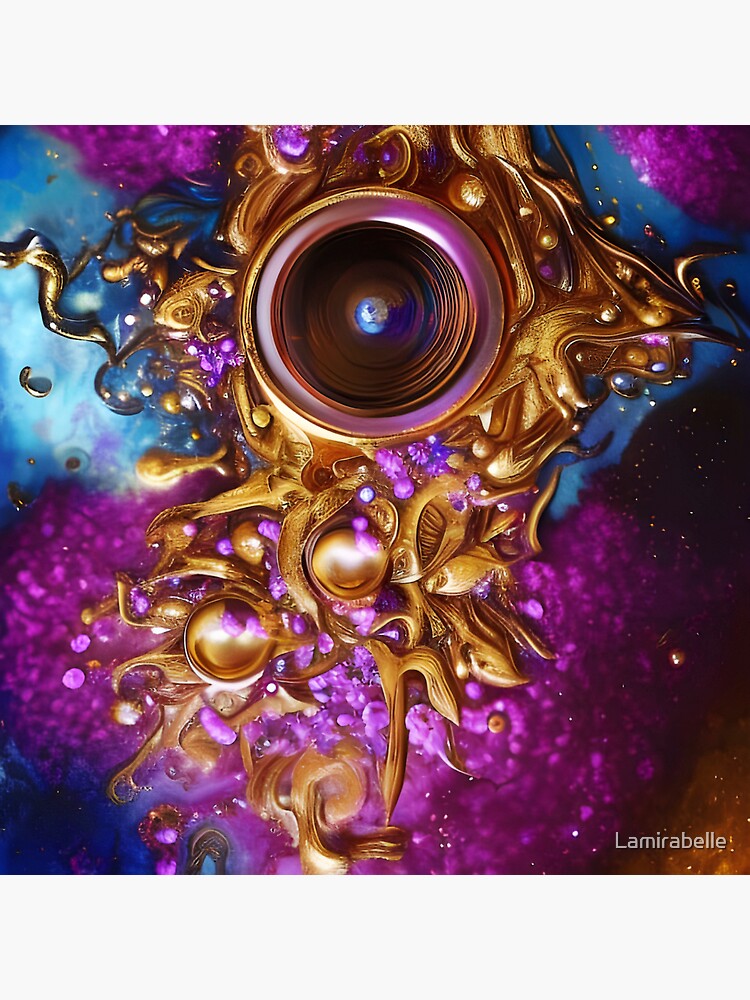 "Camera watching you" Sticker for Sale by Lamirabelle Redbubble