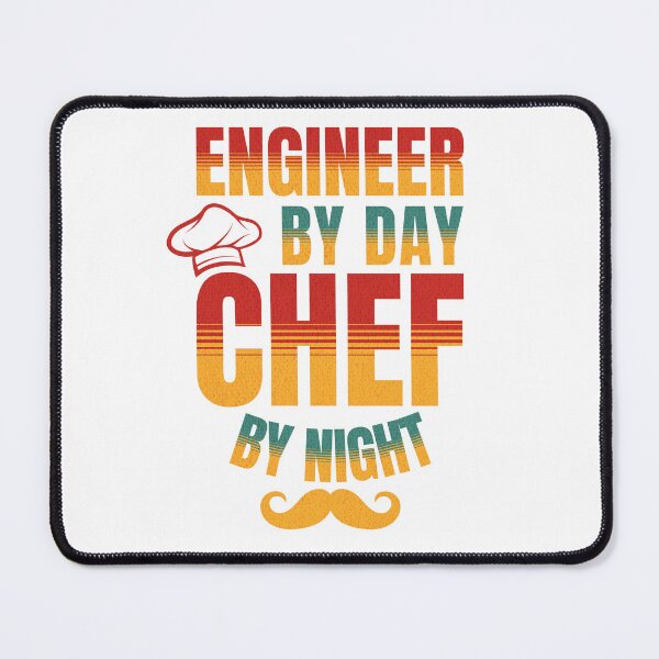 Item preview, Engineer By Day Chef By Night For Engineers designed and sold by NiceTees2021.