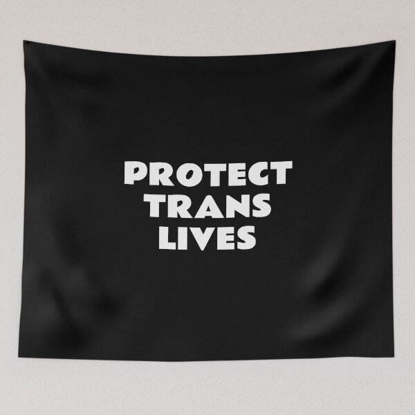 Item preview, Protect Trans Lives  designed and sold by Inspirationmotivation.