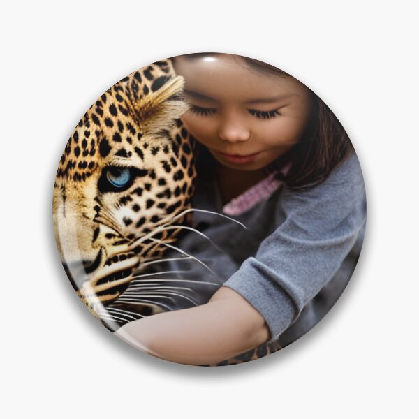 Item preview, Girl playing with leopard jehovah's witnesses paradise  designed and sold by Jarred Chaisson.