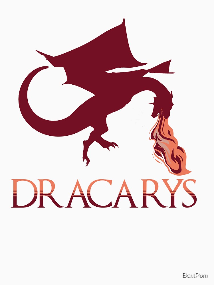 Aperçu 7 sur 7. T-shirt classique avec l'œuvre Dracarys ! créée et vendue par BomPom.