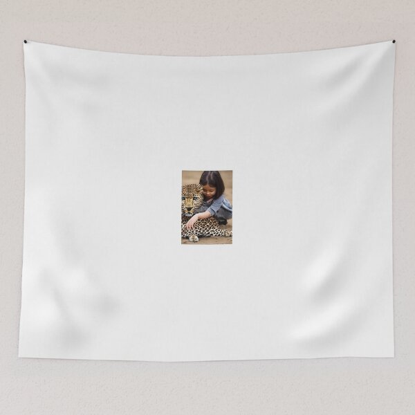 Item preview, Girl playing with leopard jehovah's witnesses paradise  designed and sold by Jarred Chaisson.
