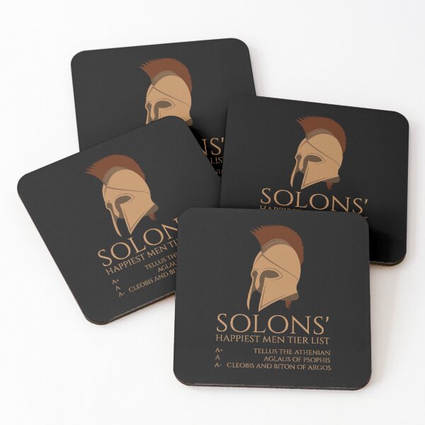Item preview, Solons' Happiest Men Tier List - Ancient Greek History designed and sold by Styrman.