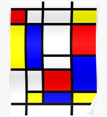 Mondrian Poster