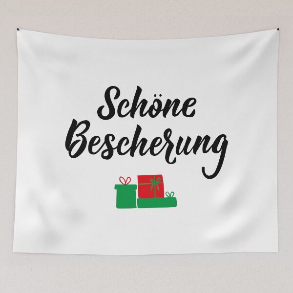 Item preview, Schöne Bescherung. German text: Merry Christmas. designed and sold by pidzam4e.