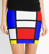 Minifalda Mondrian