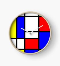 Mondrian Uhr