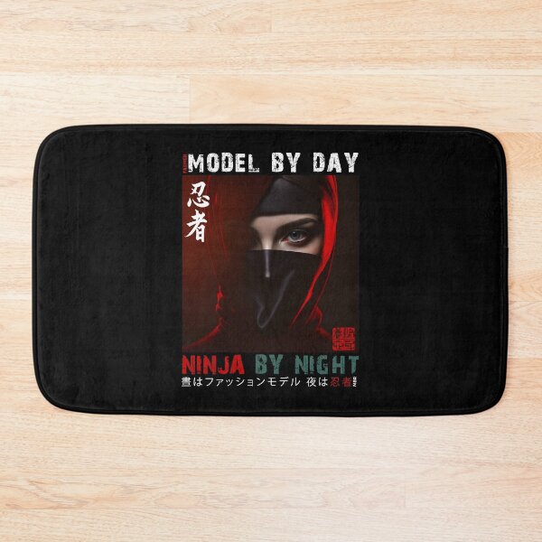 Item preview, Fashion Model By Day Ninja By Night - Masked Female Ninja Model | Fashion Model Ninja Woman Warrior designed and sold by MadeByRobots.