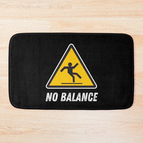 Item preview, No Balance Sign designed and sold by AmberSiraj.