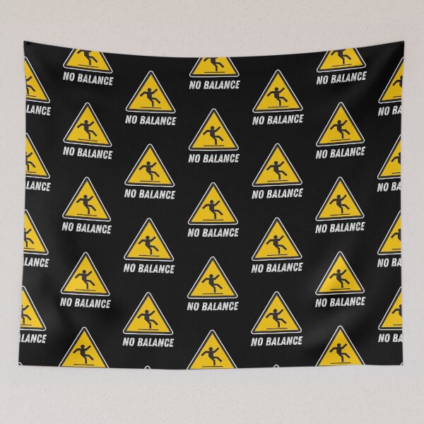 Item preview, No Balance Sign designed and sold by AmberSiraj.
