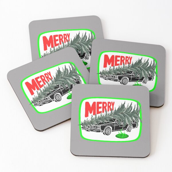 Item preview, Christmas Tree on Station Wagon designed and sold by AMERICANCHEEZ.