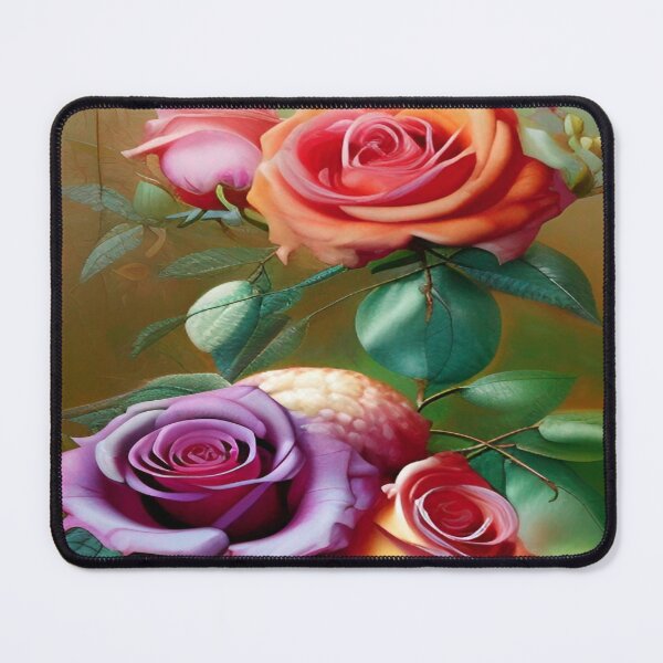 Item preview, bouquet of red, rose and purple roses designed and sold by ValleyDream.