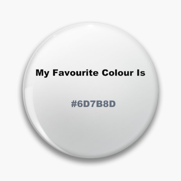 Item preview, My Favourite Colour Is #6D7B8D designed and sold by kiippers.