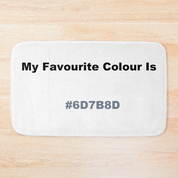 Item preview, My Favourite Colour Is #6D7B8D designed and sold by kiippers.
