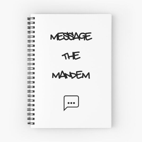 Item preview, Message the Mandem designed and sold by lew-img.