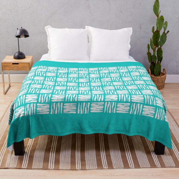 Item preview, Icy Mint Abstract Tile Pattern designed and sold by TosikArt.