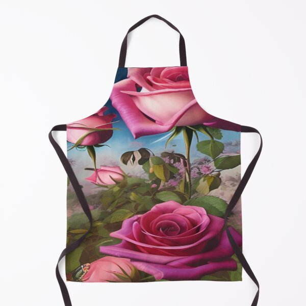 Item preview, three red roses canvas painting designed and sold by ValleyDream.