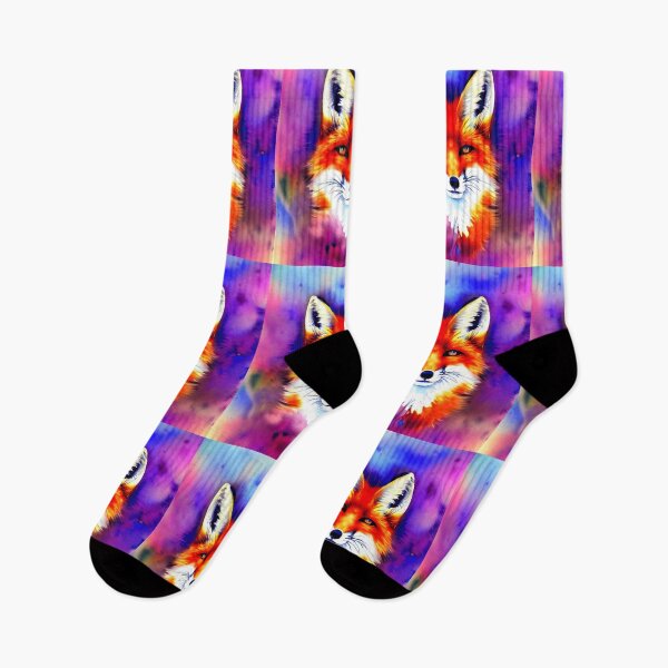 Item preview, Watercolor Fox design designed and sold by The Love Quill.