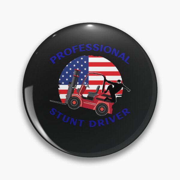 Item preview, Forklift Ninja, Professional Stunt Driver RB, Industry Clothing designed and sold by TeamsterLife.