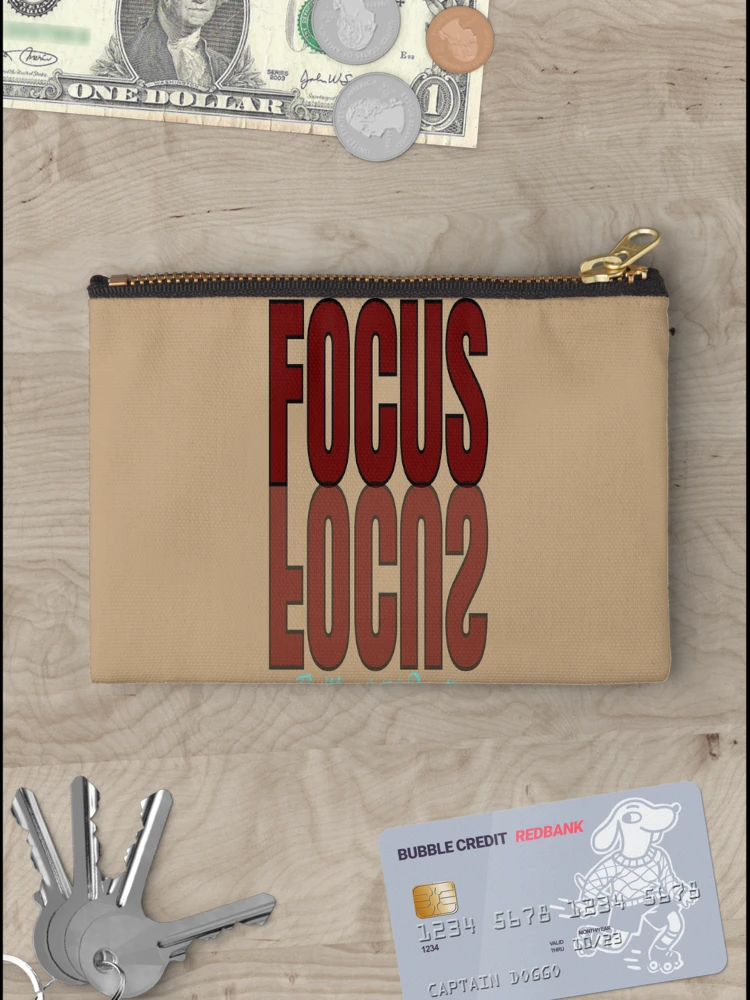 Thumbnail 3 of 4, Zipper Pouch, FOCUS - Java designed and sold by TheReporter1.