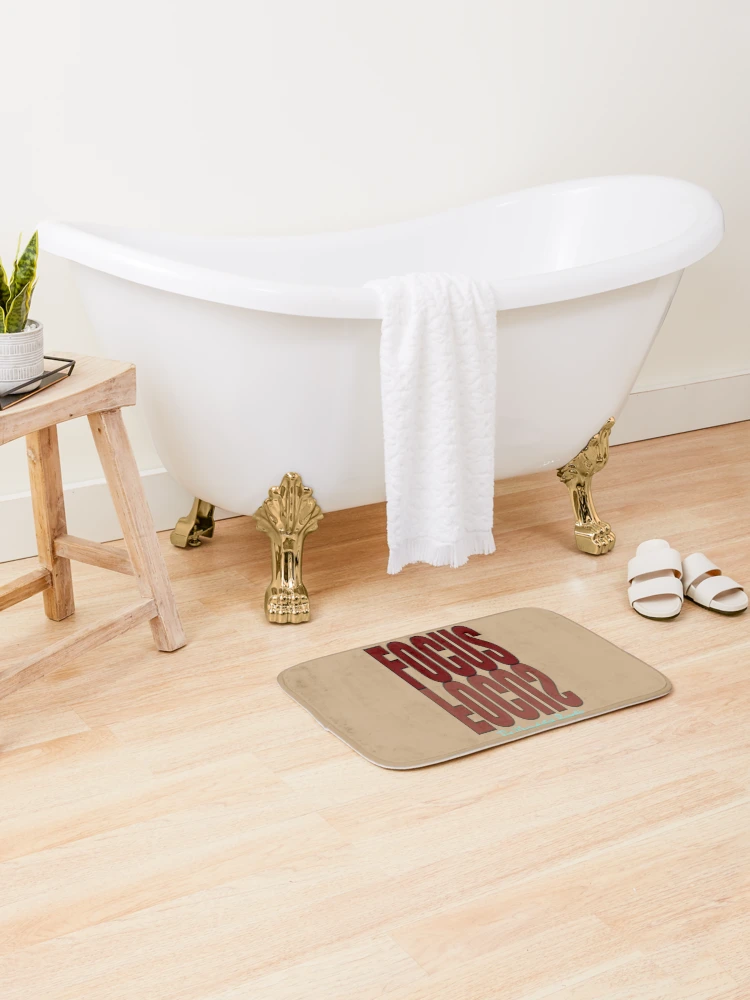 Thumbnail 2 of 6, Bath Mat, FOCUS - Java designed and sold by TheReporter1.