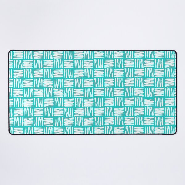 Item preview, Icy Mint Abstract Tile Pattern designed and sold by TosikArt.