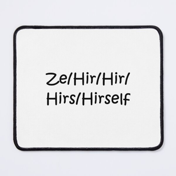 Item preview, Ze/Hir Full Pronouns designed and sold by kiippers.