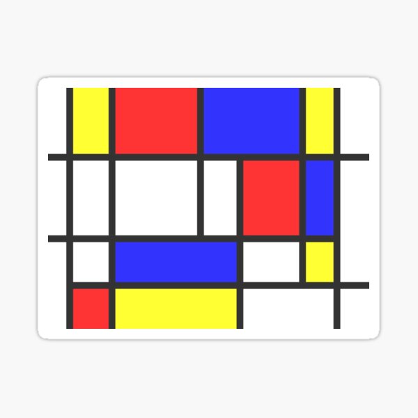 Item preview, Mondrian designed and sold by Cheesy-Puffs.