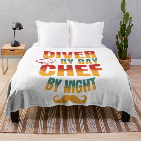 Item preview, Diver By Day Chef By Night For Divers and Lake lovers designed and sold by NiceTees2021.