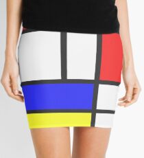Minifalda Mondrian