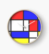Mondrian Clock