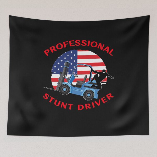 Item preview, Forklift Ninja, Professional Stunt Driver BR, Industry Clothing designed and sold by TeamsterLife.