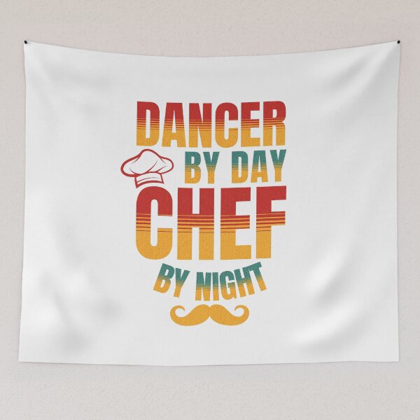 Item preview, Dancer By Day Chef By Night For Dancer and Ballet Lovers designed and sold by NiceTees2021.